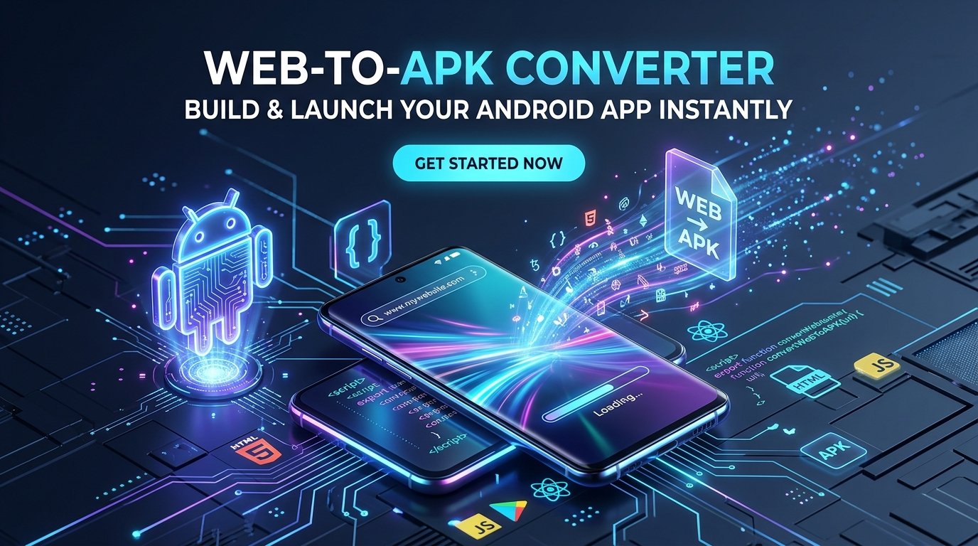 Conversor de Websites em Aplicativos Android APK e AAB Google Play Bundle
