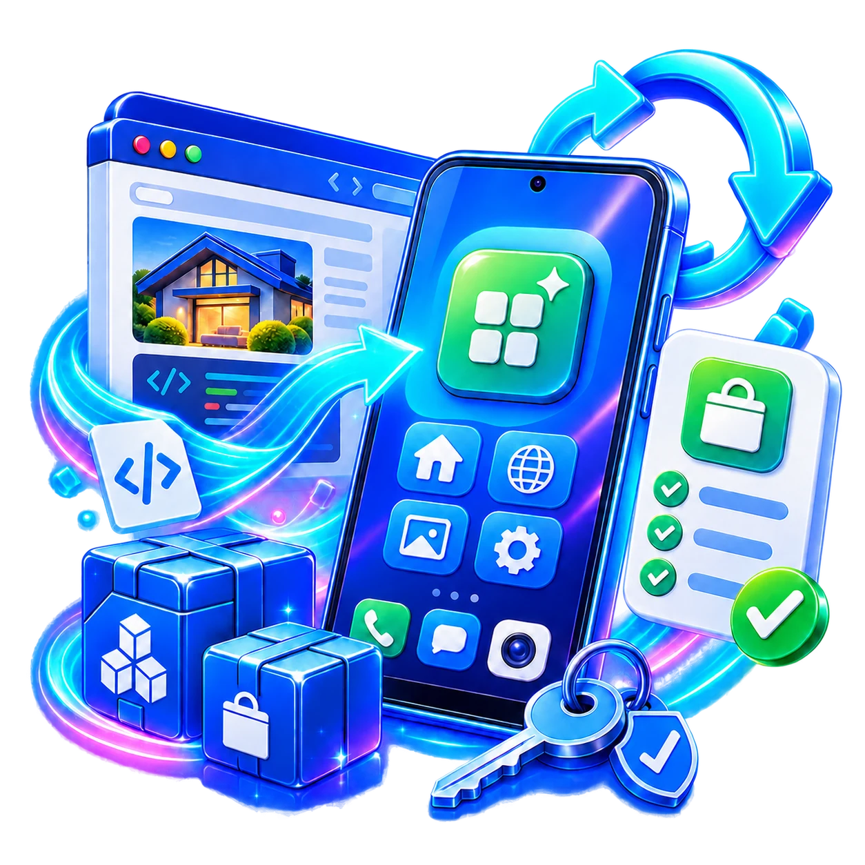 Ferramentas para converter websites e projetos HTML5 em aplicativos Android