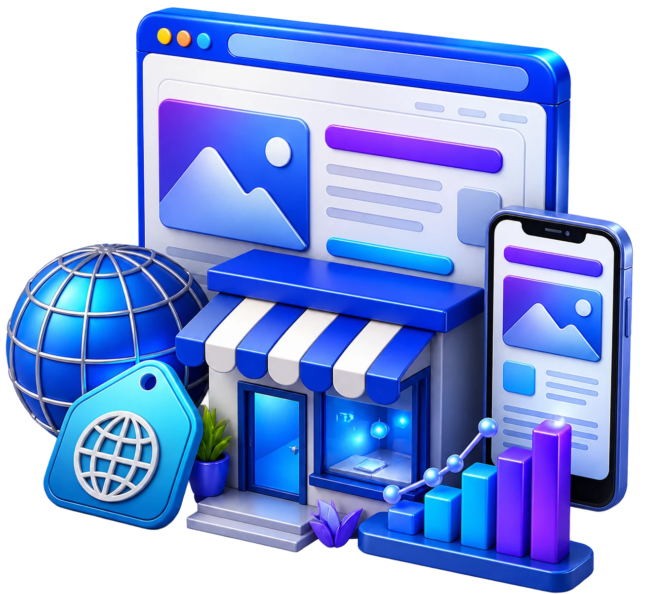 Ferramentas para criar, comparar e analisar websites profissionais